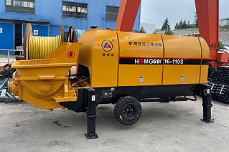 防爆矿用混凝土泵-全防爆设计带整机煤安,杜绝井下作业风险！[泵泵达]