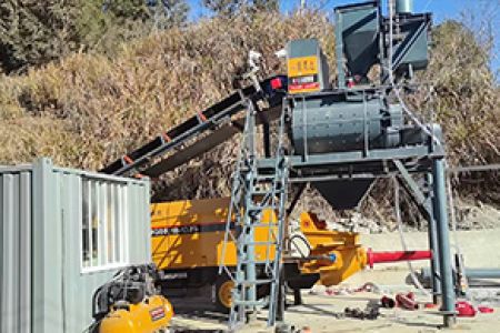 泵泵达充填站成功交付浙江江山华莹矿业[泵泵达]