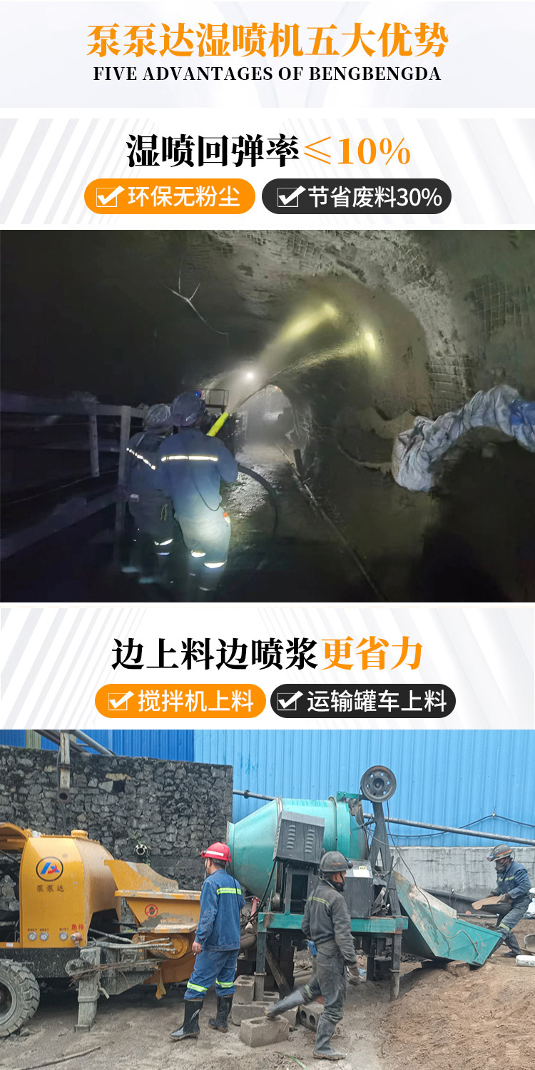 矿用远程喷浆机